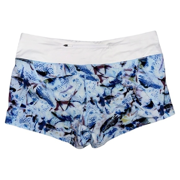 Lululemon Run Times Low Rise Short II 4" / Exposure Crystallize Multi White 10 - Picture 7 of 10